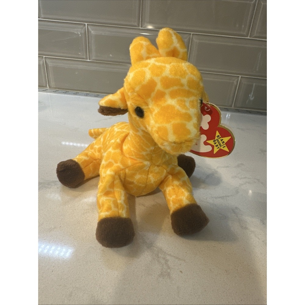 TY Original Beanie Baby ~TWIGS The Giraffe 1995
